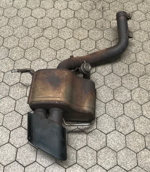 Exhaust Silencer - left / Schalldämpfer - links