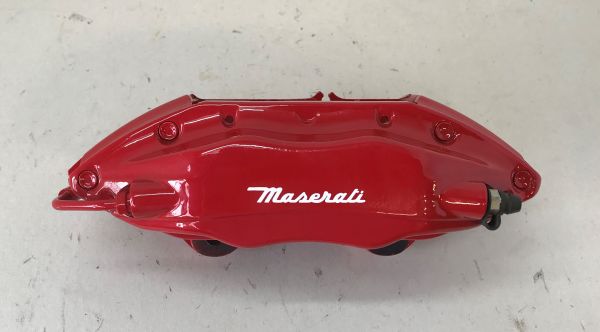 Left Brake Caliper - Red / Bremssattel - links, rot