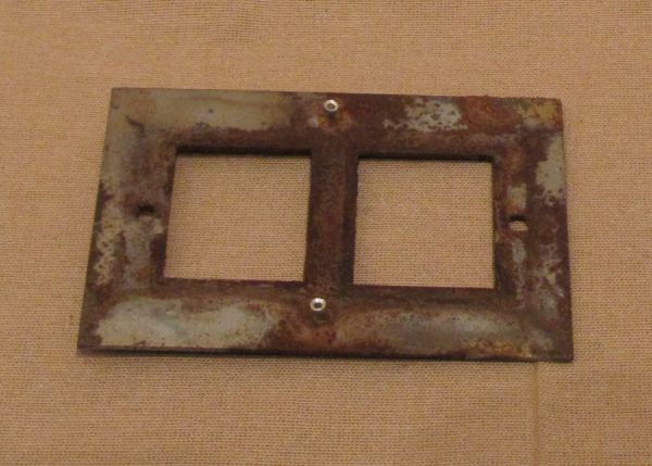 Support for Double Window Switch / Halter für 2er EFH Schalter