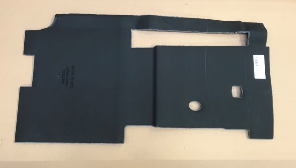 Rear Footboard Insulation - Left / Fußraum Isolierung Hinten Links