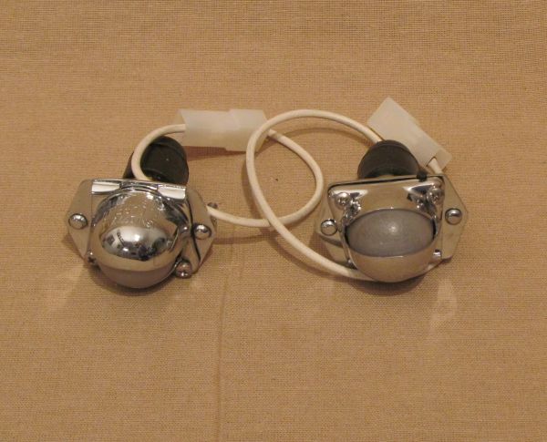 Pair of License-Plate Lights / Paar Kennzeichen-Leuchten