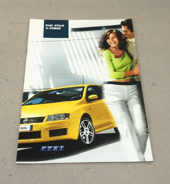 Fiat Stilo - Brochure / Prospekt