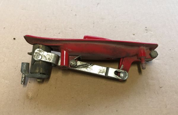 Outer Door Handle with Lock - left / Türgriff aussen mit Schloss - links
