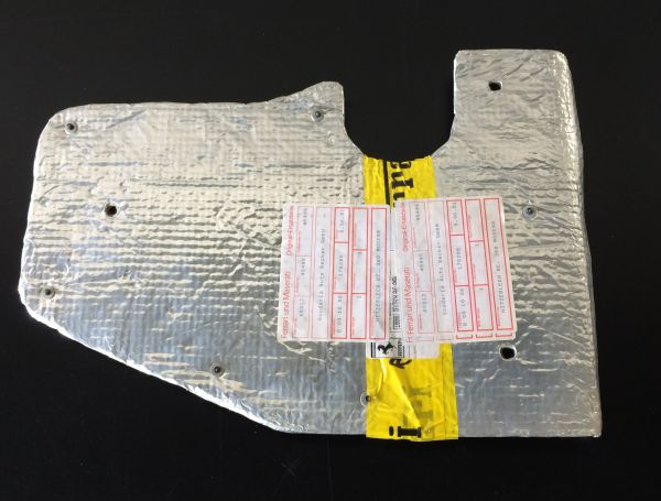 Heat Shield - right / Hitzeschild - rechts