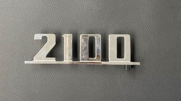 FIAT 2100 - Script / Schriftzug