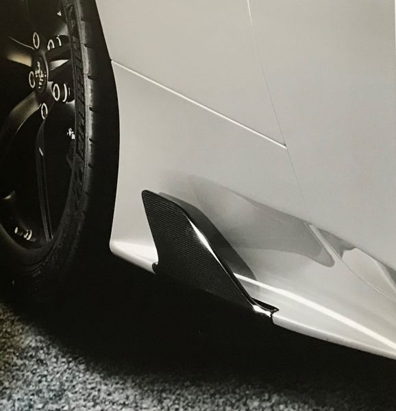 Ferrari 458 CARBON - Aerodynamic Fins (Set) / Satz Aerodynamik-Finnen