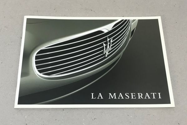 La Maserati - Brochure / Prospekt