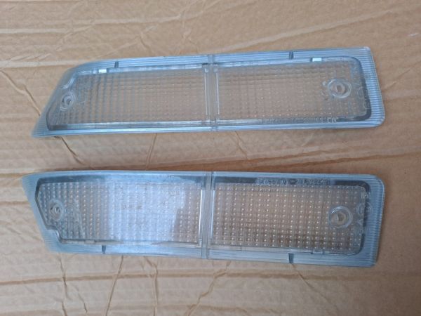 Alfa Romeo Alfetta GTV - Pair of Front Indicator Lenses / Paar Blinkergläser vorn