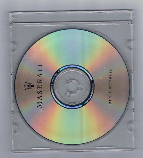 Original Maserati CD Media Pictures 2003 Quattroporte Spyder Coupe Trofeo etc.