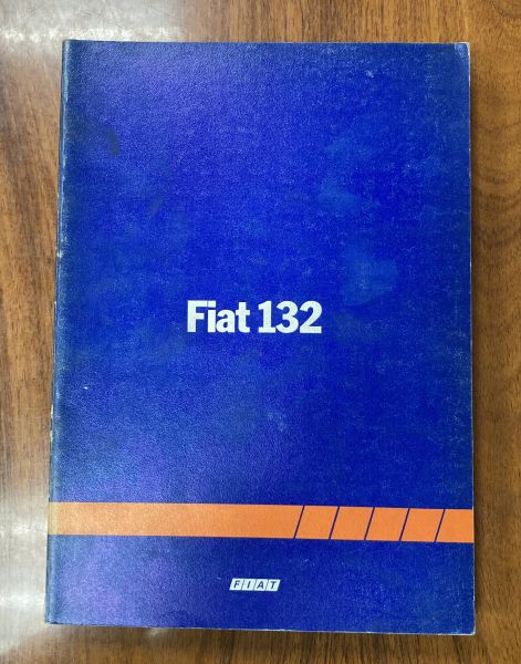 FIAT 132 - Repair Manual / Reparatur Anleitung