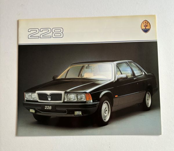 Maserati 228 - Brochure / Prospekt