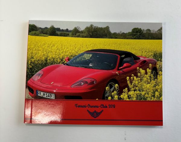 Ferrari-Owners-Club 2018 Fotobroschüre Ausfahrten