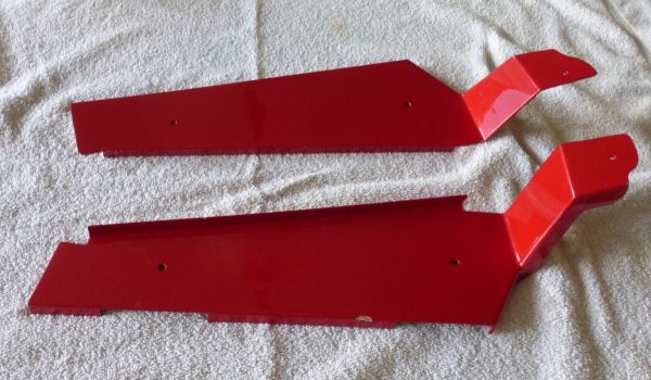Ferrari 275 - Hinge Covers (Pair) / A-Säulen Abdeckungen (Paar)