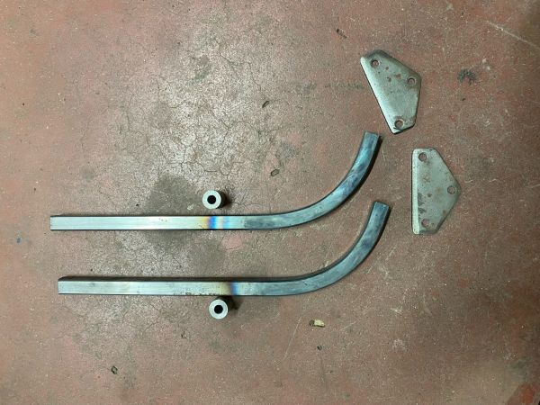 Pair of Bonnet Hinges / Paar Haubenscharniere