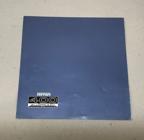 Ferrari 400 automatic - Brochure / Prospekt