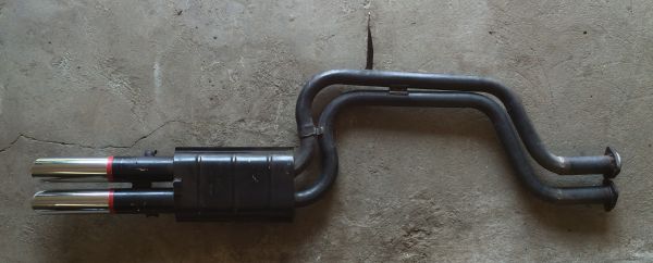 Rear Muffler - right / Schalldämpfer hinten - rechts