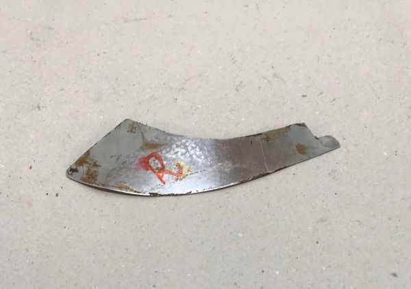 Sofftop Corner Reinforcement rear right / Verstärkung unter Verdeck hinten rechts