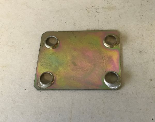 Plate for Bumper Pad / Platte für Stoßstangenhalter