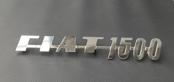 FIAT 1500 - Script / Schriftzug