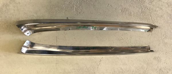Chrome at A-Post (Pair) / Chromleiste an A-Säule (Paar)