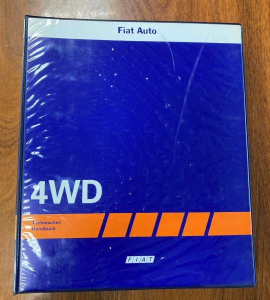 FIAT 4WD - Repair Manual / Reparatur Anleitung