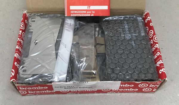 Set of 4 Brake Pads for front Axle / Satz (4) Bremsbeläge vorne