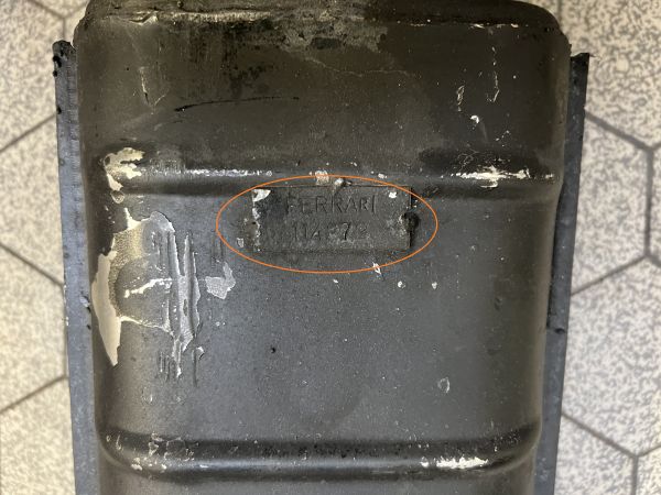 Ferrari 400 412 - Rear Silencer - left / Endschalldämpfer - Links