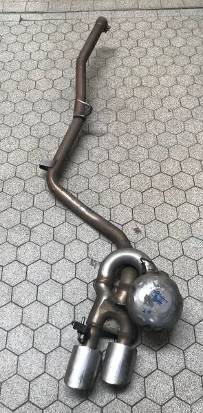 Exhaust Silencer - right / Schalldämpfer - rechts