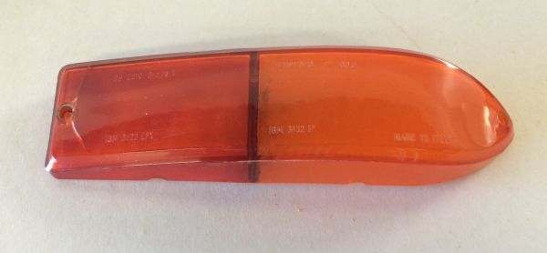 Rear Light Lense red / amber - right / Rücklichtglas rot / orange - rechts