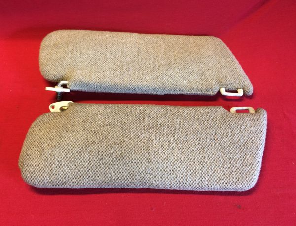 Pair of Sunvisors - cloth / Paar Sonnenblenden - Stoff