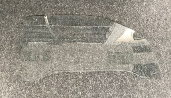 Door Glass - right / Türscheibe - rechts