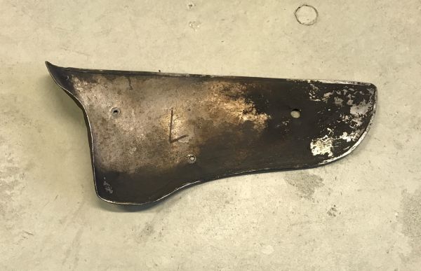 Heat Shield for Exhaust Manifold - left / Abschirmung für Auspuffkrümmer - links