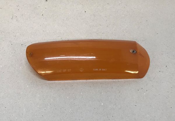 Front Indicator Lens - amber - left / Blinkerglas vorne - links orange