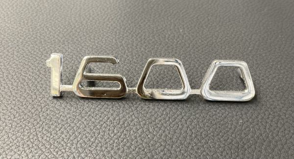 ALFA ROMEO 1600 - Script / Schriftzug