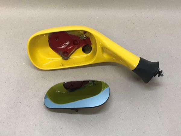 Ferrari 512 - Left Door Mirror / Aussenspiegel links