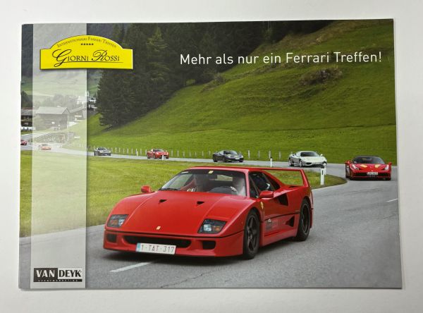 Internationales Ferrari Treffen Giorni Rossi 2015 Österreich