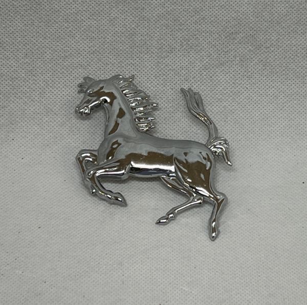 Ferrari Cavallino Emblem - Chrome / Chrom