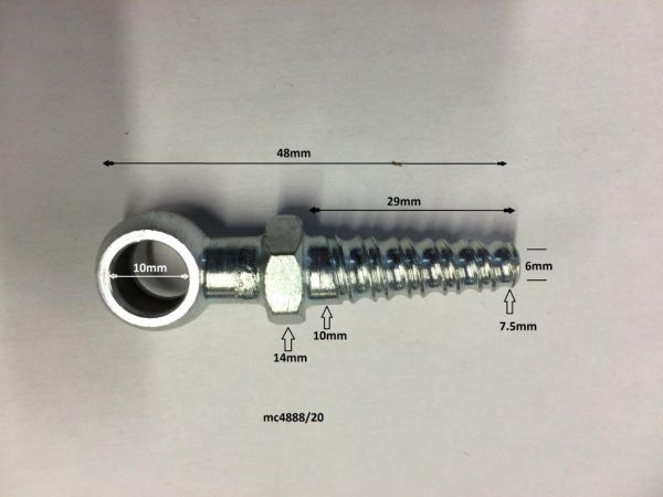 Regosalva - Banjo Fitting / Banjo Anschlußstück
