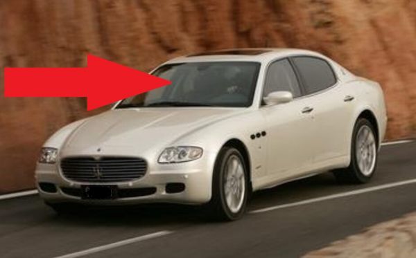 Maserati Quattroporte M139 - Frontscreen / Frontscheibe