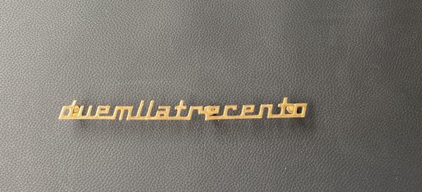 FIAT 2300 duemilatrecentro - Script / Schriftzug