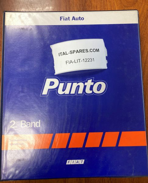 FIAT Punto Band 2 - Repair Manual / Reparatur Anleitung