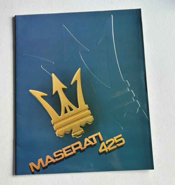 Maserati 425 - Brochure / Prospekt