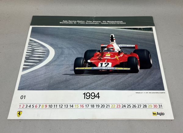 Agip / Ferrari - Calendar 1994