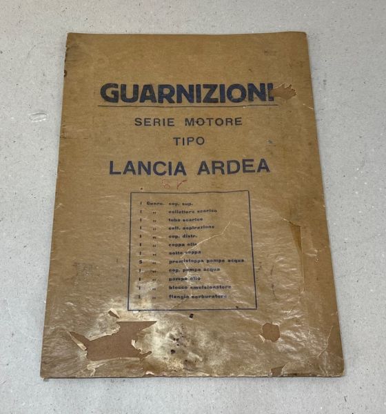 Lancia Ardea - Engine Gaskets / Motordichtungen