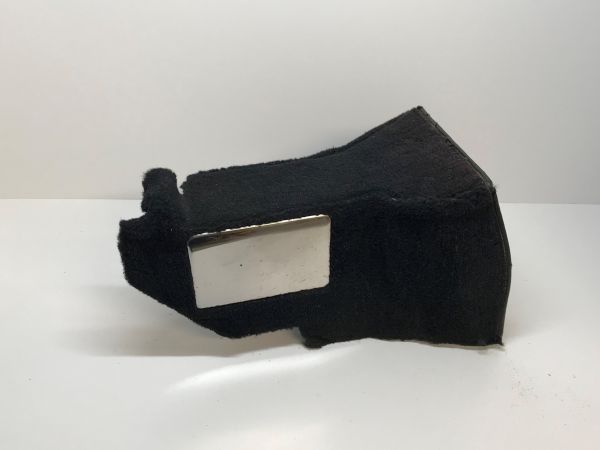 Front Tunnel with Moquette - black / Mitteltunnel vorne mit Teppich - schwarz