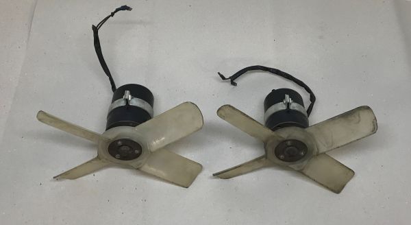 Pair of Ducellier Fans / Paar Ducellier Lüfter