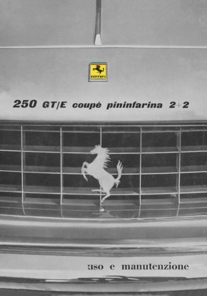 Ferrari 250 GTE Manual - Italian