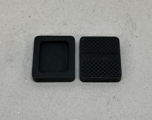 Lamborghini - Brake + Clutch Pedal Rubber / Gummi Brems- und Kupplungspedal