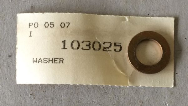 Washer / Unterlegscheibe