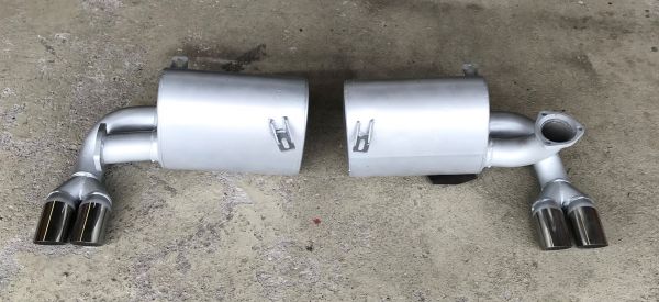 Ferrari BB - Pair of Side Exhausts / Paar seitliche Schalldämpfer